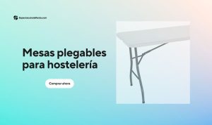 Mesas plegables para hostelería